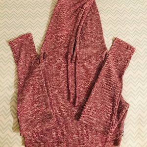 Gymshark cropped hoodie.